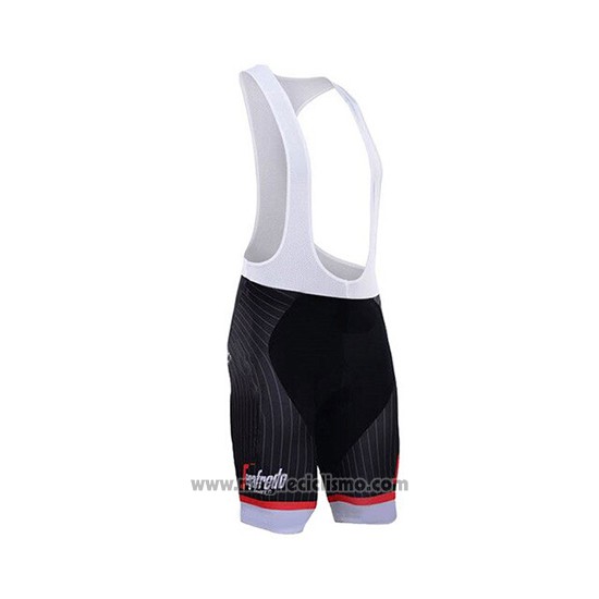 2020 Abbigliamento Ciclismo Segafredo Zanetti Bianco Nero Manica Corta e Salopette